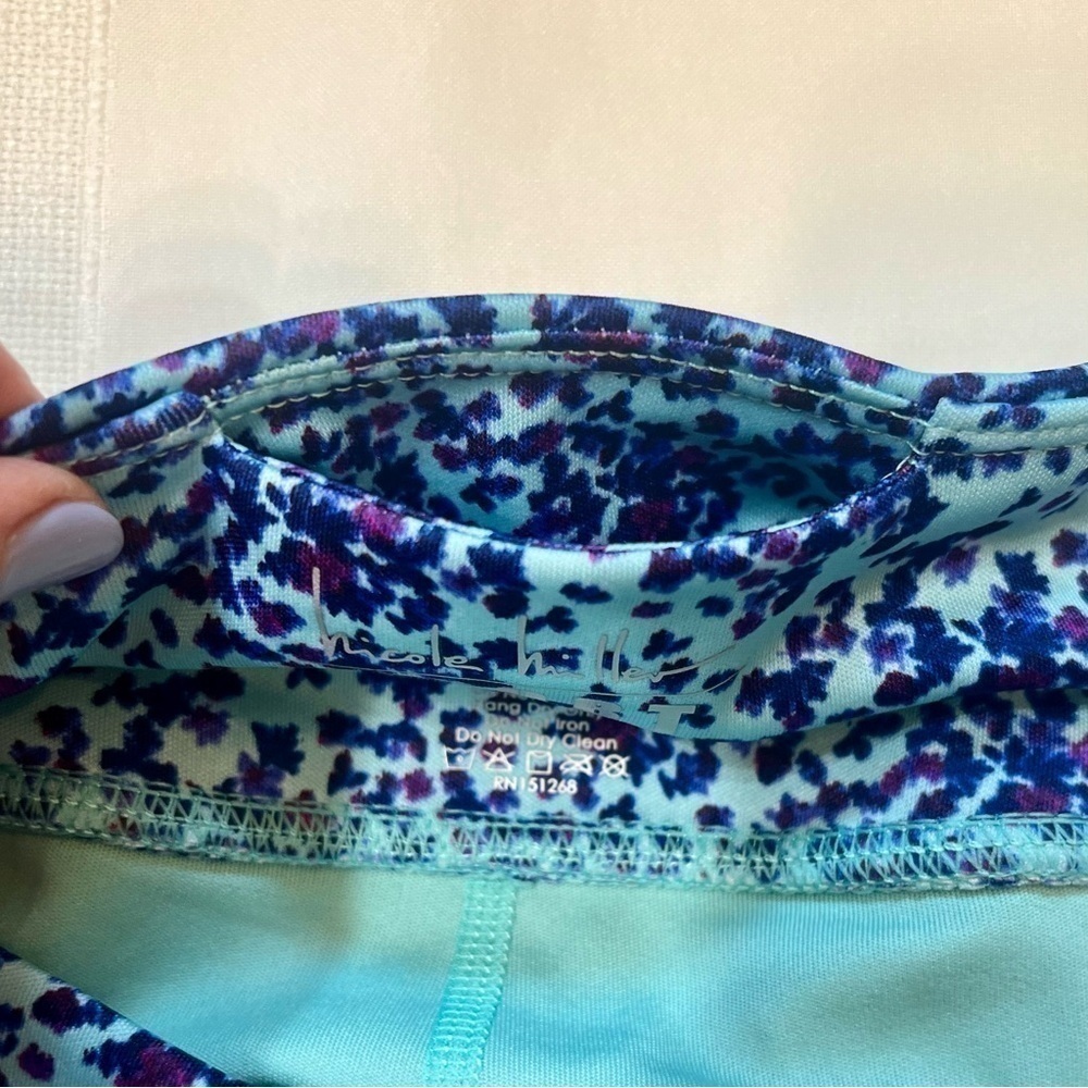 Nicole Miller Sport Skort Floral Media Pocket Sz XL NWT - Picture 5 of 12